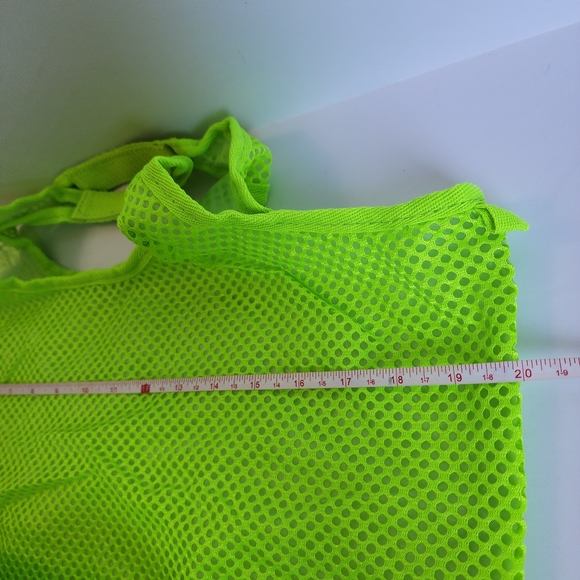 Green Mesh Multipurpose Tote Bag - Picture 11 of 13